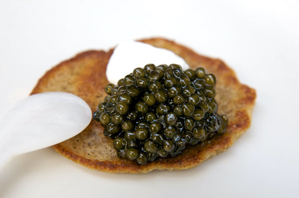 Homemade Blinis & Caviar